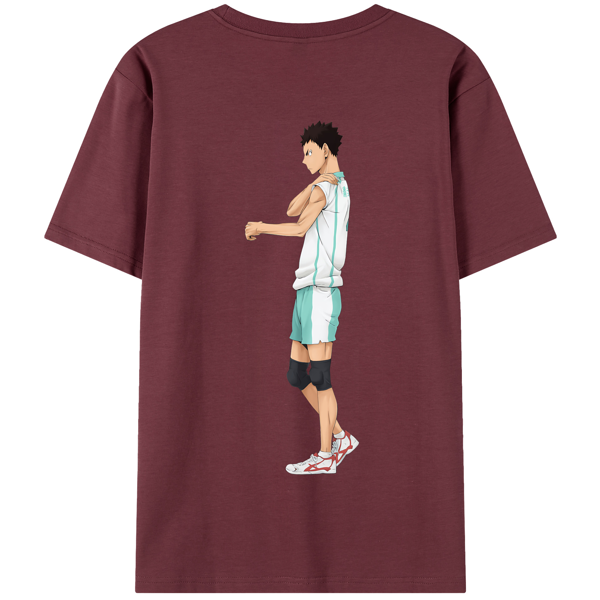 （画像用） ハイキュー!! Haikyu!! 綿100％半袖Tシャツ（背面プリント）
